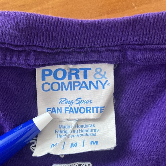 Inside Out Fear Face Disney Pixar purple graphic short sleeve tee shirt Medium - Picture 8 of 8